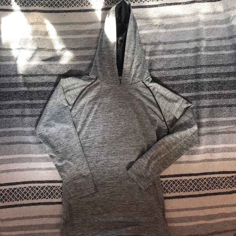 Gray Kids Hoodie